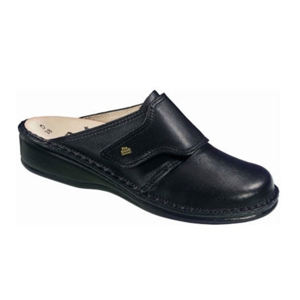 New Finn Comfort Aussee Mule Black Nappaseda
